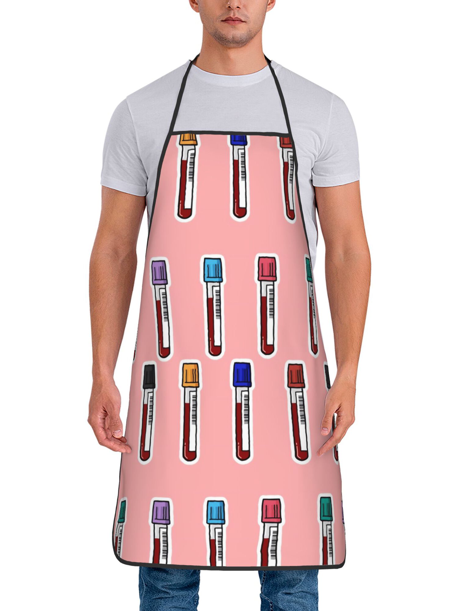 Home Cooking Youtube - Blood Vacutainer -Themed Apron - Unisex