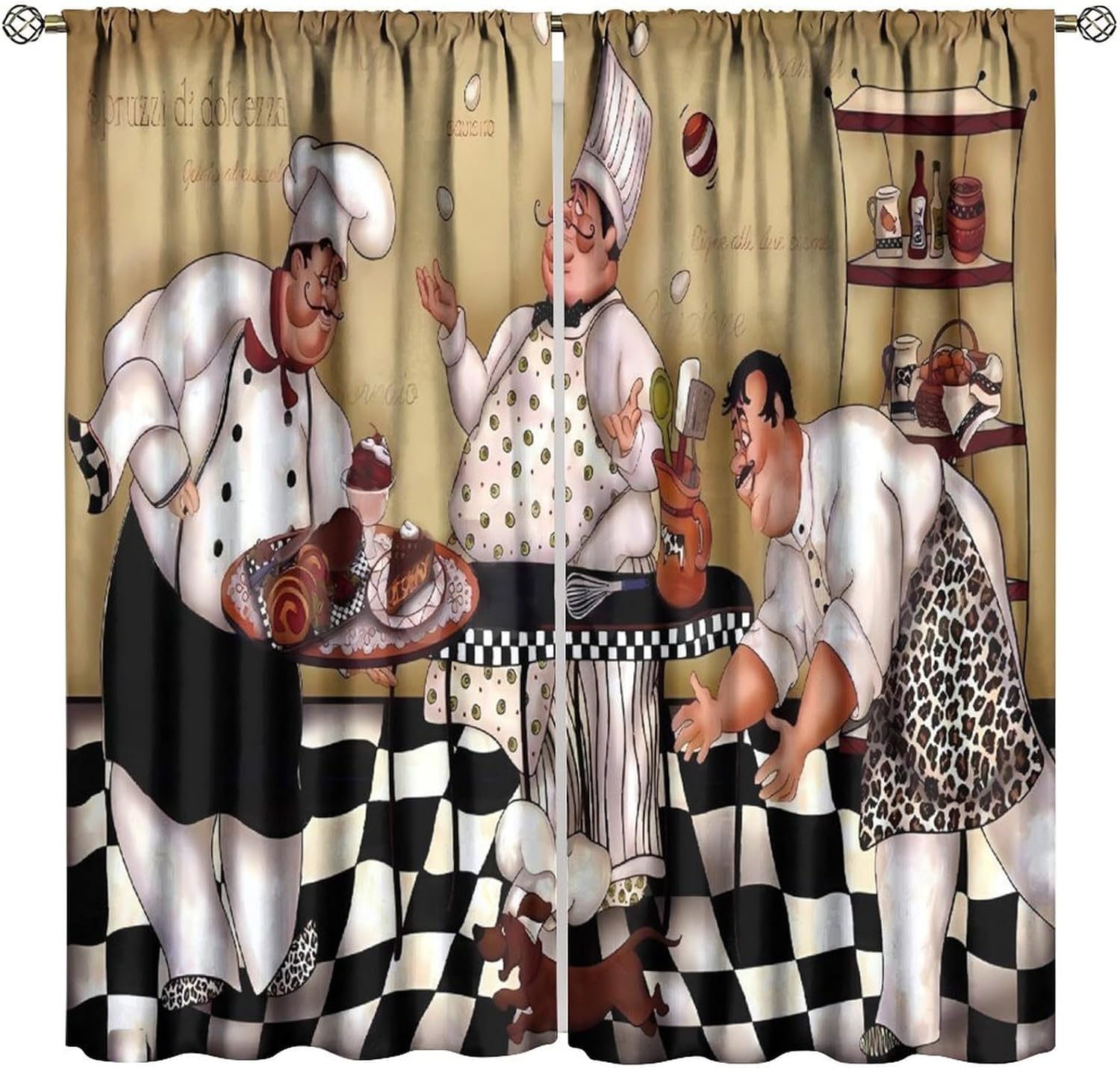 Kitchen Chef Retro Curtains, V - огляд і ціна Home Cooking Youtube