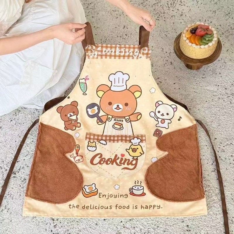 Cute Rilakkuma apron, waterpro - огляд і ціна Home Cooking Oil