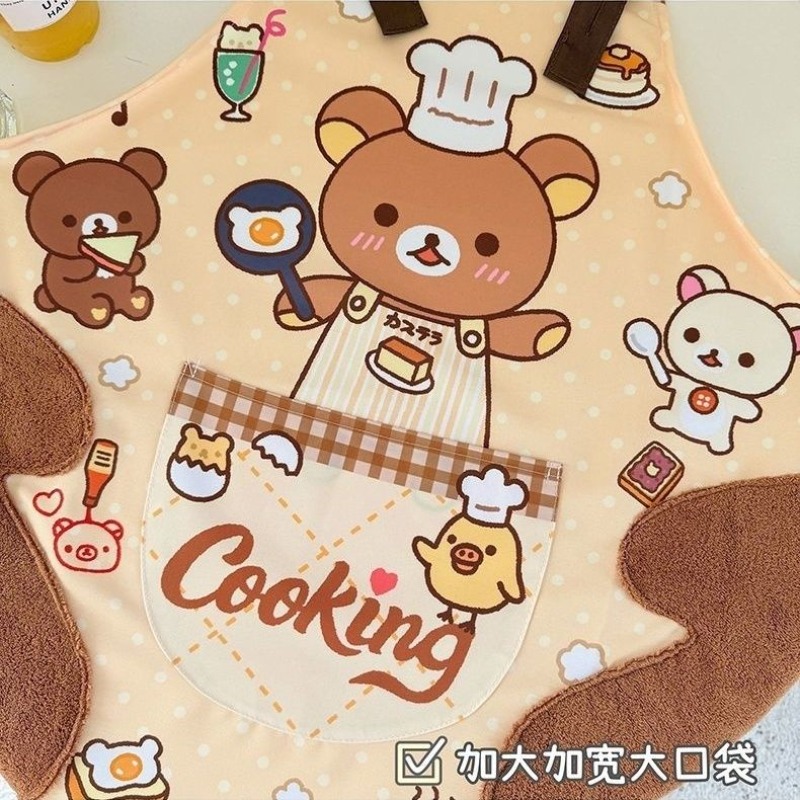 Cute Rilakkuma apron, waterpro - огляд і ціна Home Cooking Oil
