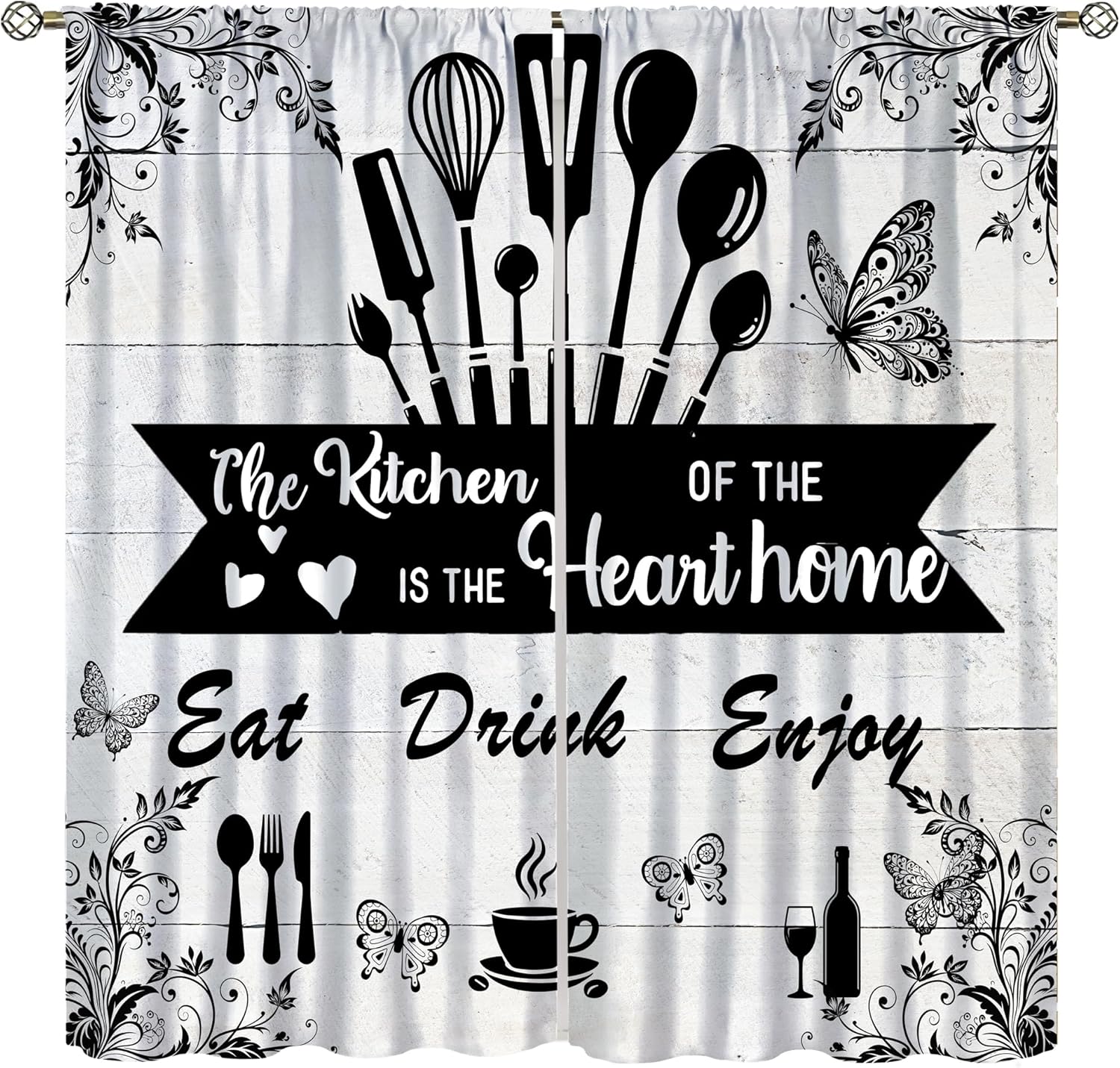 Farmhouse Rustic Curtains, Vin - огляд і ціна Home Cooking Youtube